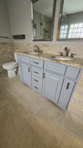 Vanity Cabinet Makeover in Atascocita