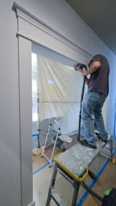 Interior Wall Addition in Atascocita