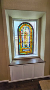 Walnut Display Ledge Installation in Atascocita — Carpentry