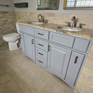 Vanity Cabinet Makeover in Atascocita